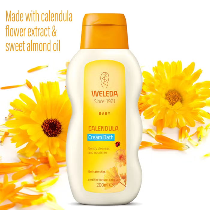 Weleda Calendula Baby Cream Bath 200ML