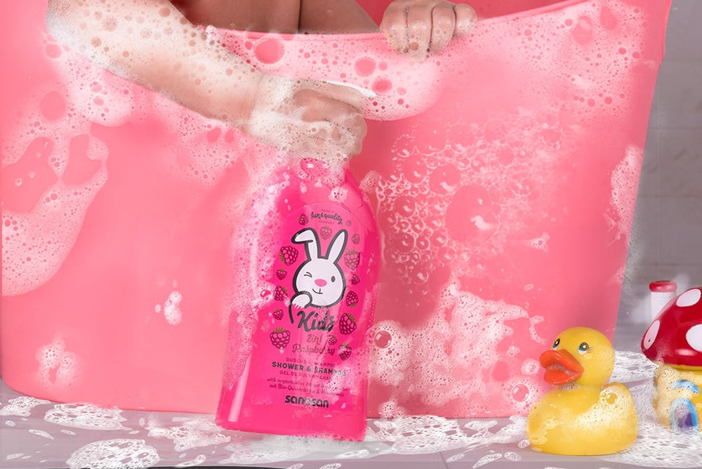 Sanosan Kids Raspberry shower and shampoo Bath