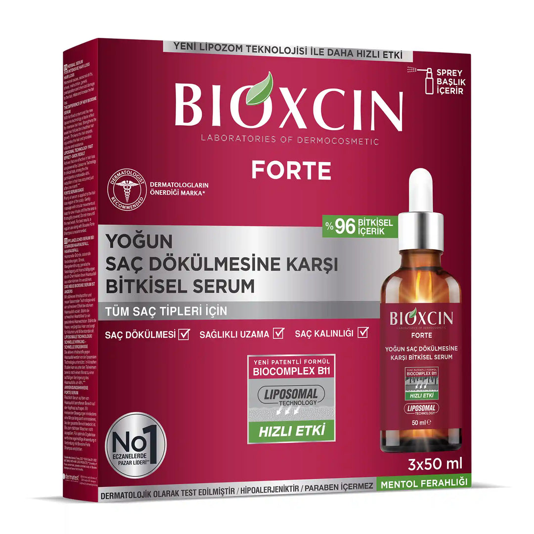 Bioxcin Serum For Intensive Hair Loss 3x50ml