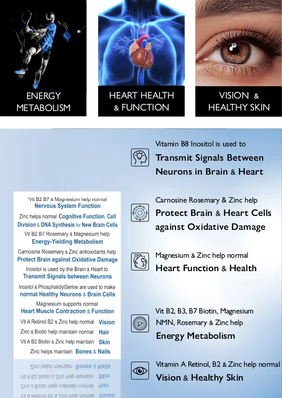 Biotech Life Iq2 Brain & Heart Health+ 30s