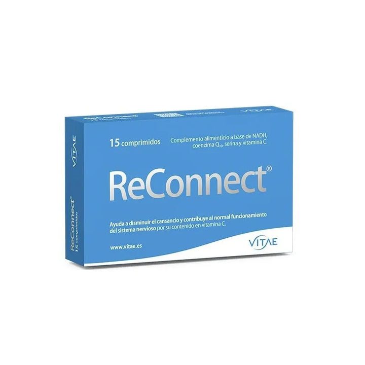 Vitae ReConnect Energy & Focus Supplement - NADH & CoQ10 - 15 Tabs