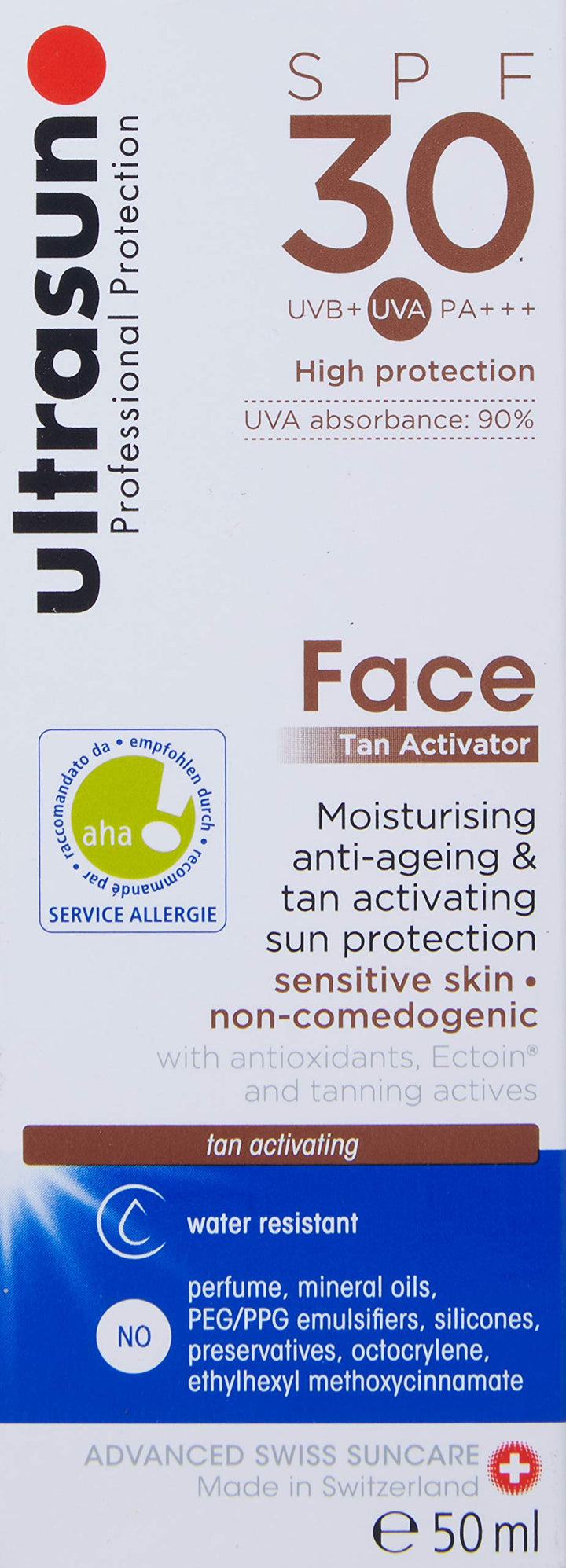 Ultrasun Face Tan Activator Spf30 + 50ML