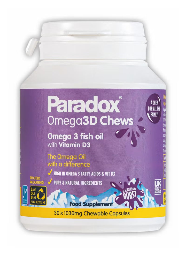 Paradox Omega 3D Chews  60 Capsules
