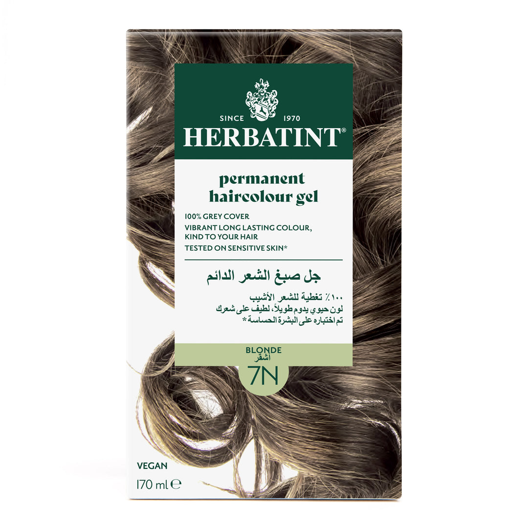 Herbatint Permanent Haircolor Gel 7N Blonde Front