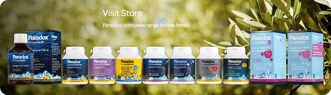 Paradox Omega 1000Mg 3, 6, 9 & Vitamin D3 30 Capsules