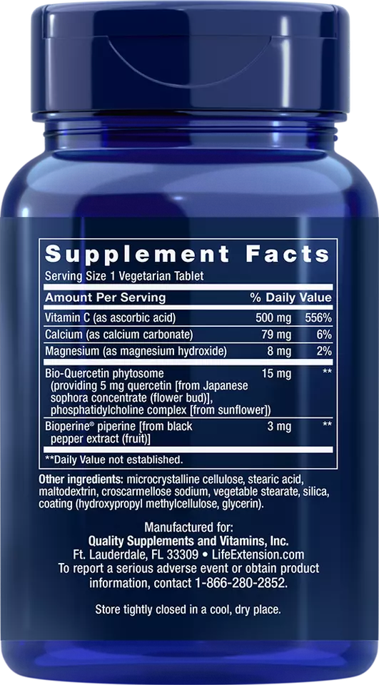 Life Ext. Fast-C And Bio-Quercetin Tab 60'S