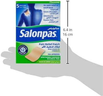 Salonpas Pain Relief Patch Ultra Thin 5Pcs