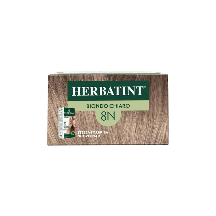 Herbatint, Permanent Haircolor Gel, 8N, Light Blonde 170ML