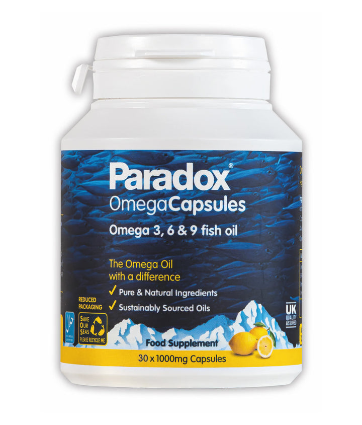 Paradox Omega 1000Mg 3, 6, 9 & Vitamin D3 30 Capsules