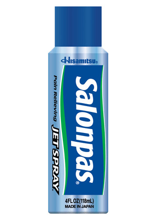 Salonpas pain relieving spray