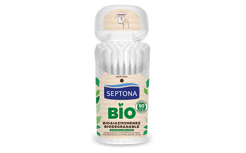 Septona biodegradable cotton bud