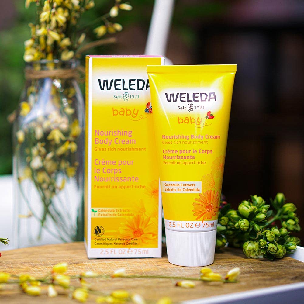 Weleda Baby Calendula Moisturising Body Cream 75ML
