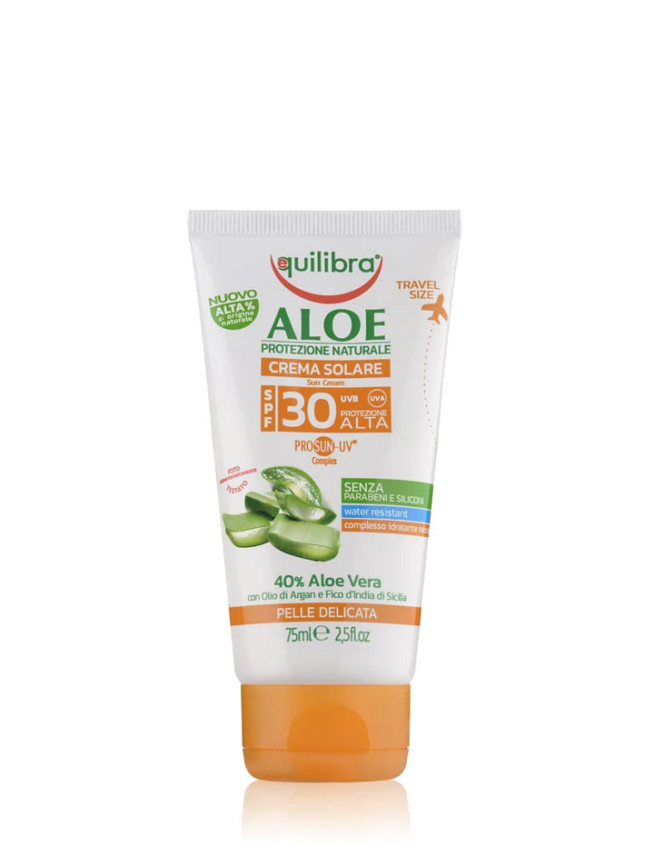 Equilibra Aloe Sun Cream Spf30 75ml