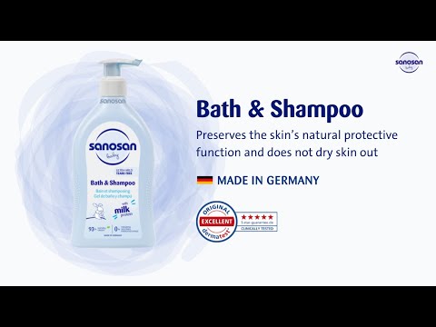 Sanosan Baby Bath & Shampoo 200 ML