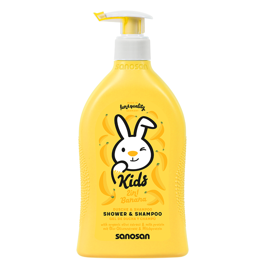 Sanosan Kids Shower & Shampoo Banana 400ml
