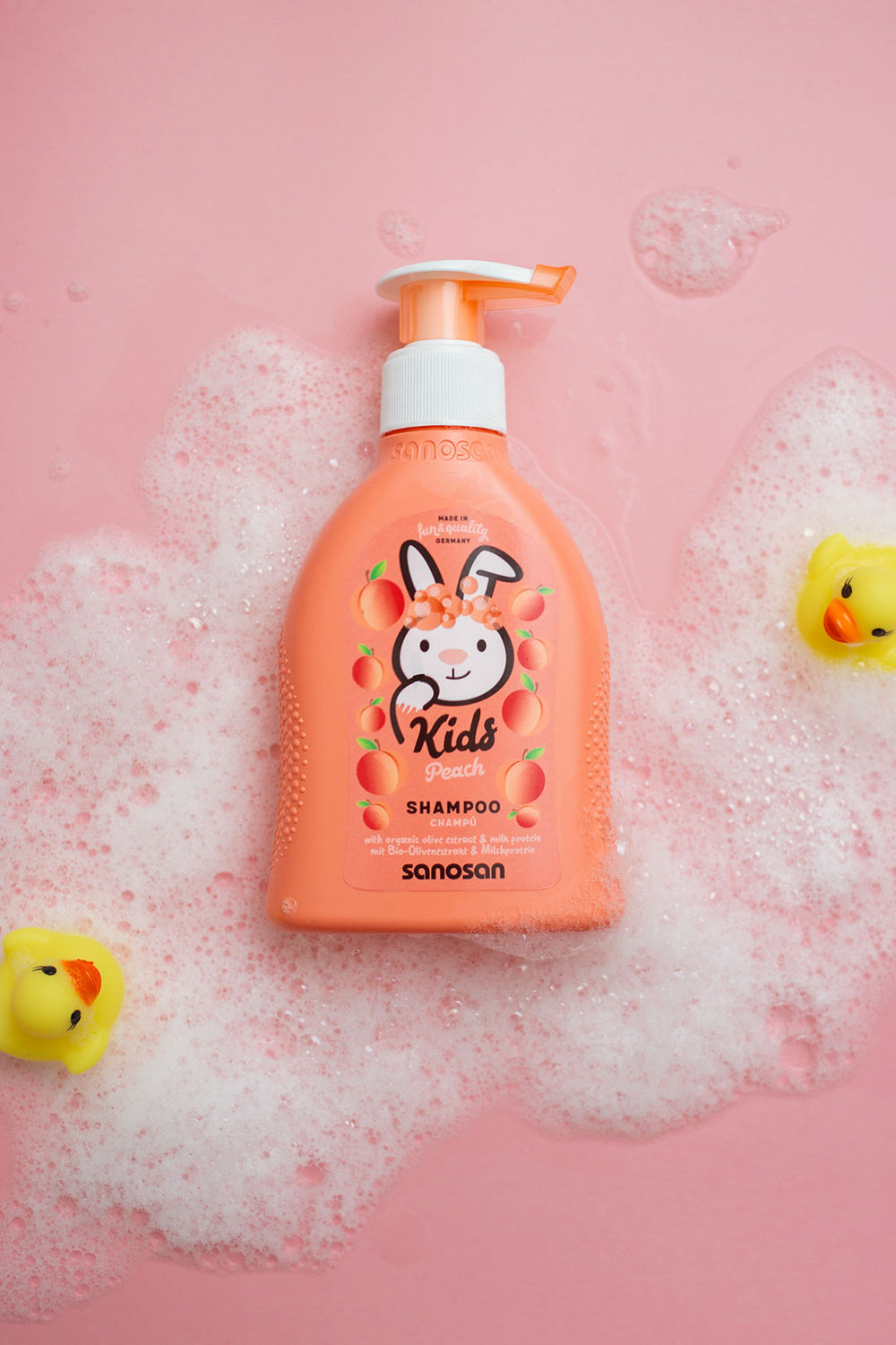 Sanosan Kids Peach shampoo Bubbles