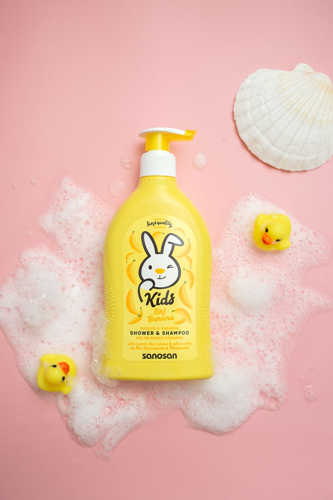 Sanosan Kids Shower & Shampoo Banana