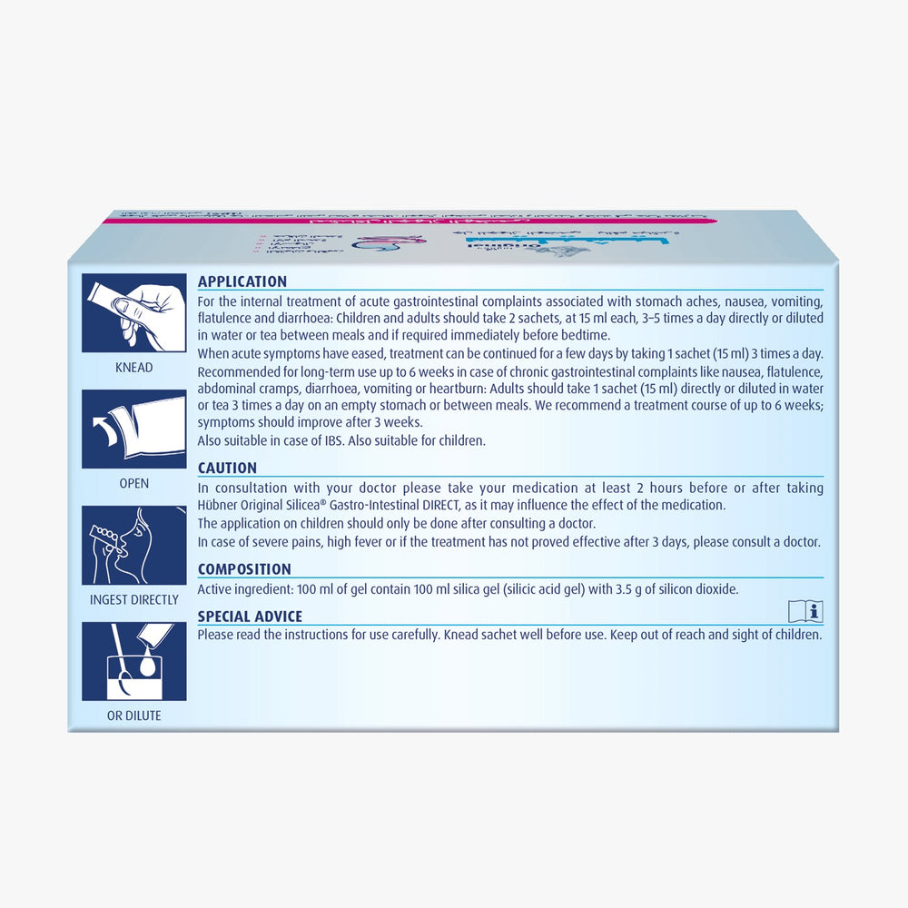 Hubner Original Silicea Gastro-Intestinal Direct How To Use