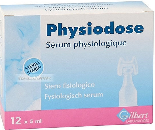 Gilbert Physiodose Saline Soln 12X5ML