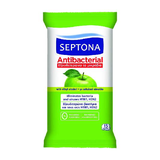 Antibacterial Wipes Eliminates bacteria and flu viruses