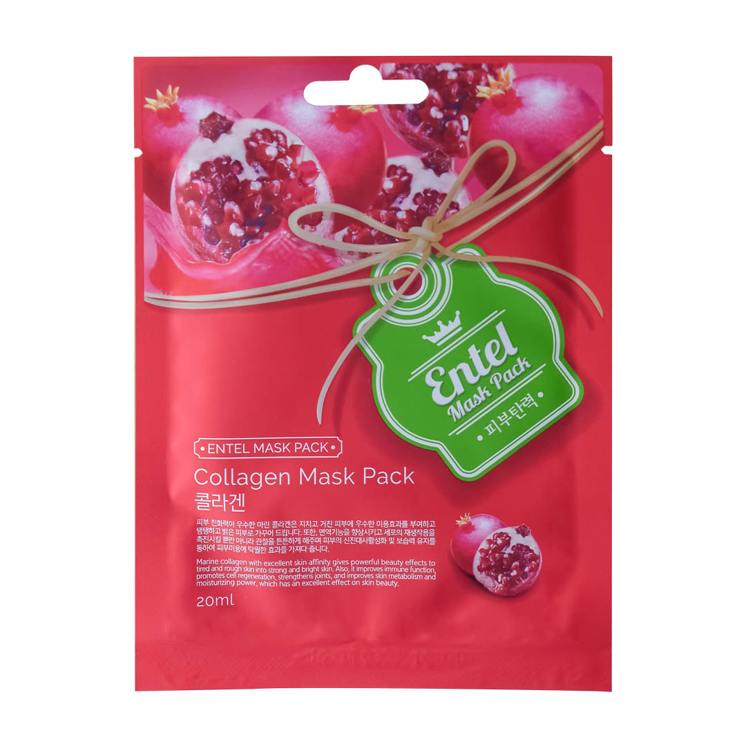 Entel Collagen Face Mask Pack
