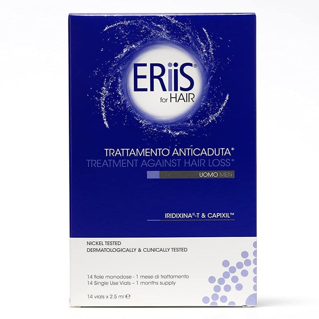 Eriis Anti-Hair Loss Treatment For Men - (14 Ampoules X 2.5 ML)