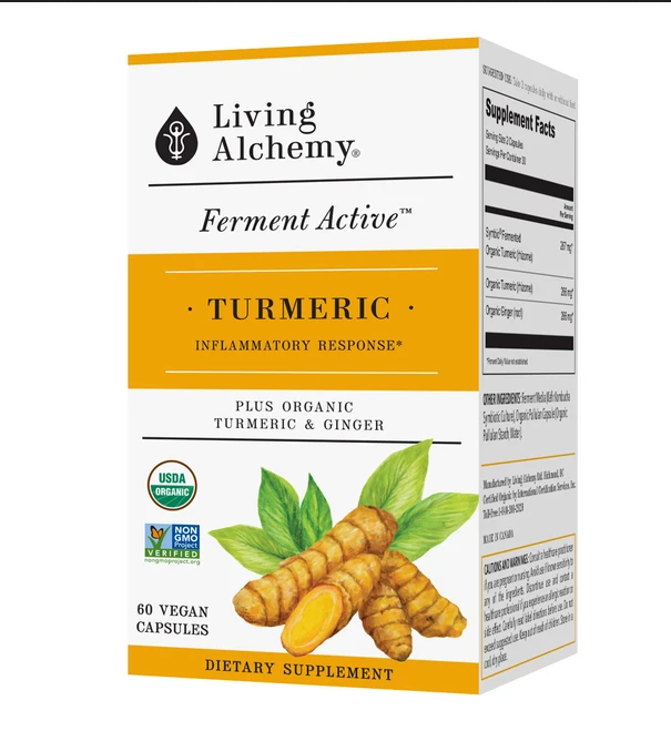 Living Alchemy Turmeric Alive Caps 60's