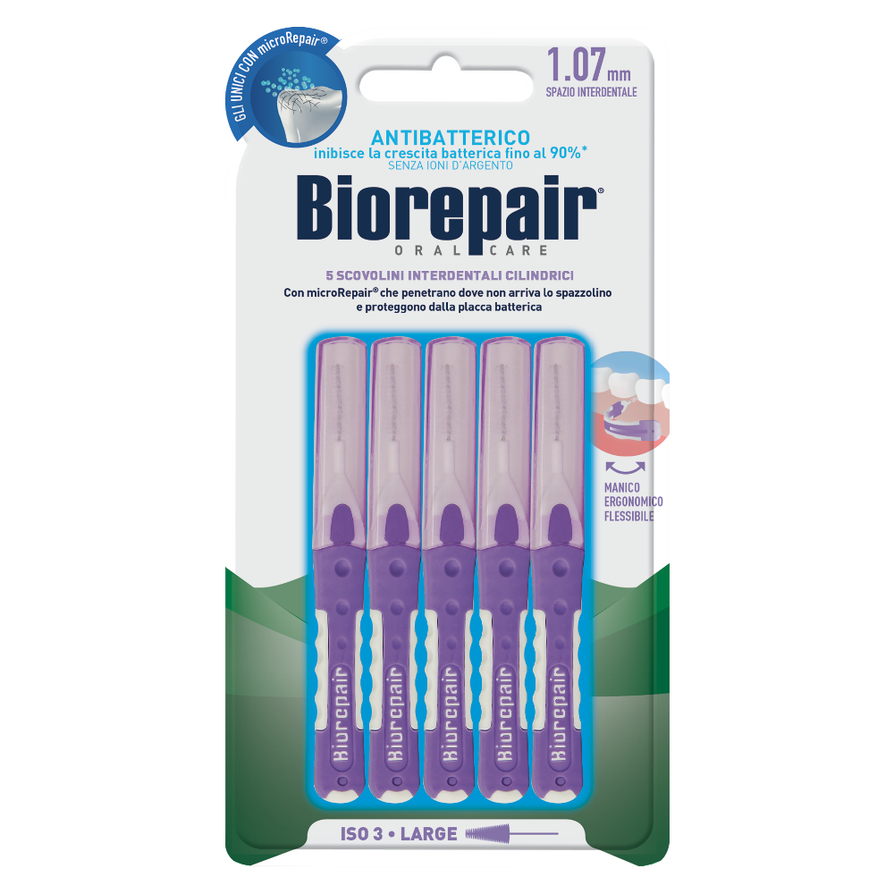 Biorepair picks which keeps the enamel and gums from being scratched