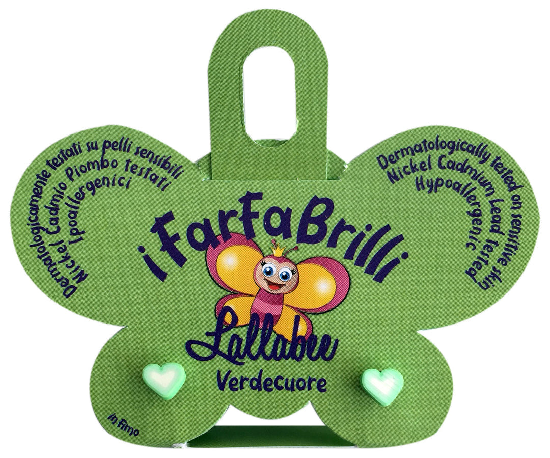 Kids Earrings in Fymo Verdecuore