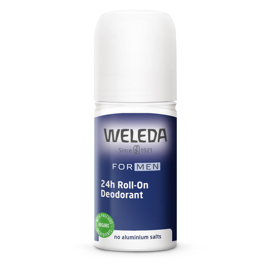 Weleda Men 24Hr Roll On Deodorant 50Ml reliable anti odour. no stains from ihealth UAE